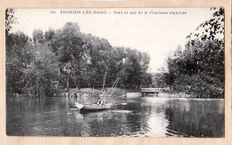 2328 / ⭐ Val Oise ENGHIEN-LES-BAINS Cannotage PONT Et LAC De La PRINCESSE MATHILDE 1910s - ELD Le DELEY N° 38 - Enghien Les Bains