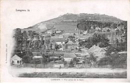 52-AM22285.Langres.Vue Générale Prise De La Gare - Langres