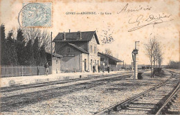 51-AM22205.Givry En Argonne.La Gare.Pli - Givry En Argonne