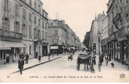 53-SAN59566-LAVAL.Le Grand Hôtel De L'Ouest.Rue De La Paix - Laval