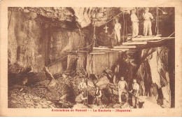 53-SAN59509-RENAZE.Ardoisière."La Gauterie".Mine.Métiers - Andere & Zonder Classificatie