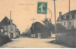 53-SAN59508-RENAZE.Rue De La Gare - Autres & Non Classés