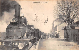 51-SAN59399-MONTMIRAIL.La Gare.Train - Montmirail
