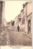 51.CORMICY.UNE RUE DE CORMICY.LA GUERRE EN CHAMPAGNE 1914-15-16. - Other & Unclassified