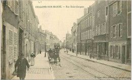 51.CHALONS SUR MARNE.RUE SAINT JACQUES - Châlons-sur-Marne