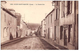 51 . N° 49833 . Ablois Saint Martin.la Grande Rue.tabac - Autres & Non Classés