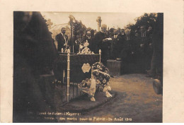 53 - N°88237 - COSSE-LE-VIVIEN - ... Honneur Des Morts Pour La Patrie - Carte Photo - Andere & Zonder Classificatie