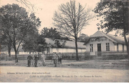 51 - CAMP DE CHALONS - SAN64039 - Ecole Normale De Tir - Le Bureau De Service - Camp De Châlons - Mourmelon