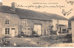 52 - SAN62872 - CLEFMONT - Rue Des Neuf Bois - En L'état - Clefmont