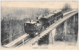 52 . N° 49001 . Langres.la Cremaillere . Train - Langres