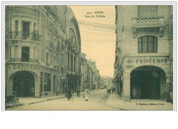 51.REIMS.RUE DE THILLOIS.AU PRINTEMPS.A DARDENNE CHAUSSURES - Reims