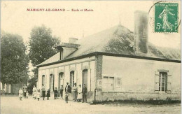 51.MARIGNY LE GRAND.ECOLE ET MAIRIE - Other & Unclassified