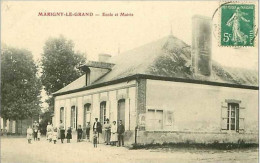 51.MARIGNY LE GRAND.ECOLE ET MAIRIE - Andere & Zonder Classificatie