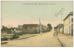 51.JONCHERY SUR VESLE.n°108.LA RUE DE FISMES.L'ABREUVOIR - Jonchery-sur-Vesle