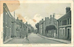 51.JONCHERY SUR VESLE.LA GRANDE RUE.TACHE.VOIR ETAT - Jonchery-sur-Vesle