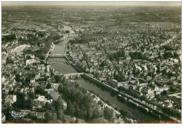 53.LAVAL.n°14051.VUE AERIENNE.CPSM - Laval