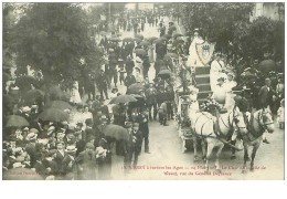 52.WASSY.n°27770.LE CHAR DE LA VILLE DE WASSY RUE DU GENERAL DEFRANCE.1908 - Wassy