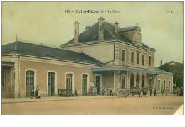 52.SAINT DIZIER.n°30976.LA GARE.VOIR ETAT - Saint Dizier