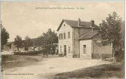 52.DOULEVANT LE CHATEAU.LA GARE.PLIE - Doulevant-le-Château
