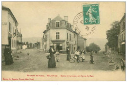 54.FROUARD.n°3046.ROUTE DE LIVERDUN ET ROUTE DE METZ - Frouard