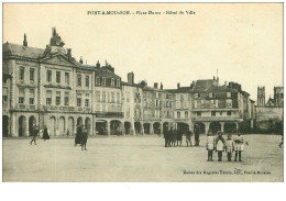 54.PONT A MOUSSON.n°8133.PLACE DUROC.HOTEL DE VILLE - Pont A Mousson