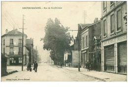 54.NEUVES-MAISONS.n°17236.RUE DE NEUFCHATEAU.CAFE CENTRAL.MAUVAIS ETAT - Neuves Maisons