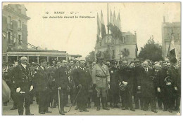 54.NANCY.2191.LES AUTORITES DEVANT LE CENOTAPHE - Nancy