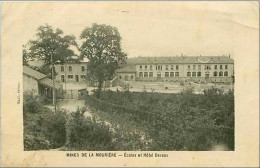 54.MINES DE LA MOURIERE.ECOLES ET HOTEL DEVAUX.TACHE - Sonstige & Ohne Zuordnung