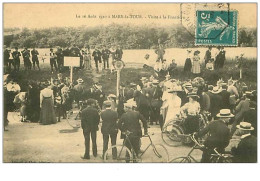 54.MARS-LA-TOUR.n°72.LE 16 AOUT 1910.VISITE A LA FRONTIERE.DOUANE - Sonstige & Ohne Zuordnung