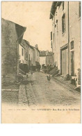 54.LIVERDUN.n°2135.UNE RUE DE LA VILLE HAUTE.RARE - Liverdun