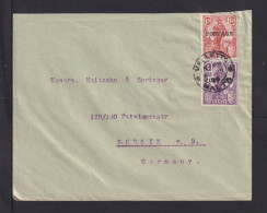 1926 - 1 P. Und 1 1/2 P. Auf Brief Ab Valetta Nach Berlin - Malte