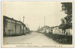 55.RANCOURT SUR ORNAIN.n°161.GRANDE RUE.COTE EST - Andere & Zonder Classificatie