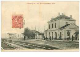 55.LONGEVILLE.n°14.VUE DE LA GARE ET L'USINE DIEZEL - Andere & Zonder Classificatie