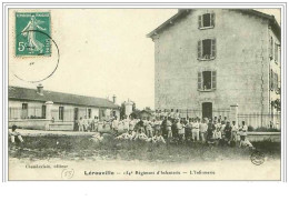 55.LEROUVILLE.154e REGIMENT D'INFANTERIE.L'INFIRMERIE - Lerouville