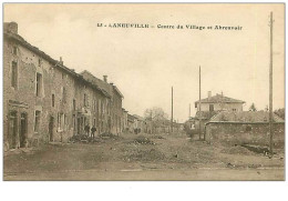 55.LANEUVILLE.n°104.CENTRE DU VILLAGE ET ABREUVOIR - Autres & Non Classés