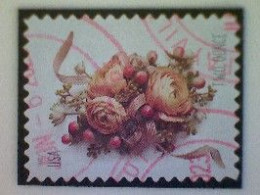 United States, Scott #5200, Used(o), 2017, Floral Corsage, (70¢), Multicolored - Usados