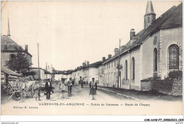 CAR-AAWP7-55-0502 - VARENNES-EN-ARGONNE - Route De Cheppy - Autres & Non Classés