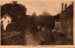 N°3644 W -cpa  Noyers Sur Serein- Les Bords De La Rivière- - Noyers Sur Serein