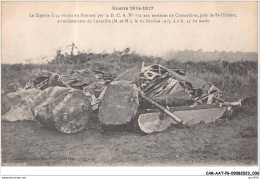 CAR-AATP6-54-0507 - LUNEVILLE - SAINT-CLEMENT - Le Zeppelin L44 Abattu En Flammes Par La D C A - Luneville