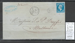 France  - PC 2563 - LAPOUTROIE - ORBEY -1860 - Haut Rhin - 1849-1876: Période Classique