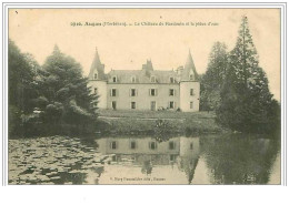 56.AUGAN.LE CHATEAU DE HARDOUIN ET LA PIECE D'EAU - Sonstige & Ohne Zuordnung