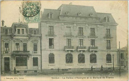 55.VERDUN.LA CAISSE D'EPARGNE ET LA BANQUE DE FRANCE - Verdun