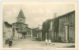 55.TRONVILLE-EN-BARROIS.n°6777.RUE DE LATTE - Sonstige & Ohne Zuordnung