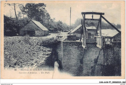 CAR-AAWP7-56-0520 - Environs De GOURIN - Carrière D'ardoises - Un Puits - Vendue En Etat - Gourin