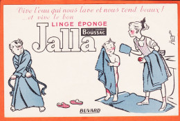 14824 / ⭐ Linge Eponge JALLA Tissu Garanti BOUSSAC Vive L'eau Qui Nous Lave Nous Ren Beaux Vive Le Bon Buvard-Blotter - Textile & Clothing