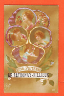 14607 / Rare SATHONAY-RILLIEUX 01Ain Une Pensée 1916 à Leticia Laeticia CUNNAC Palais D'Eté Alger ROB 249 - Non Classés
