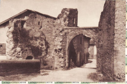 14566 / PEROUGES 01-Ain Porte Première Enceinte BARBACANE 1940s ELYO LESCUYER A68 - Pérouges