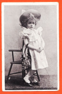14985 /⭐ Fillette Habillée Mode 1900s Chapeau Robe Sac à Main  - Gruppi Di Bambini & Famiglie
