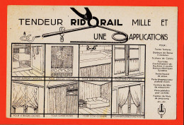 14819 / ⭐ Tendeur RIDORAIL Tringle à Ressort Mille Et Une Applications Pour Rideaux Tentures Cosy-Corners Cppub 1920s - Publicité