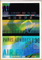 14783 / ⭐ Affiche DE VALERIO 1936 AIR-FRANCE Le Confort Qui Va Vite PARIS-LONDRES 1H30 REPRODUCTION ATLAS 1992 - Publicité